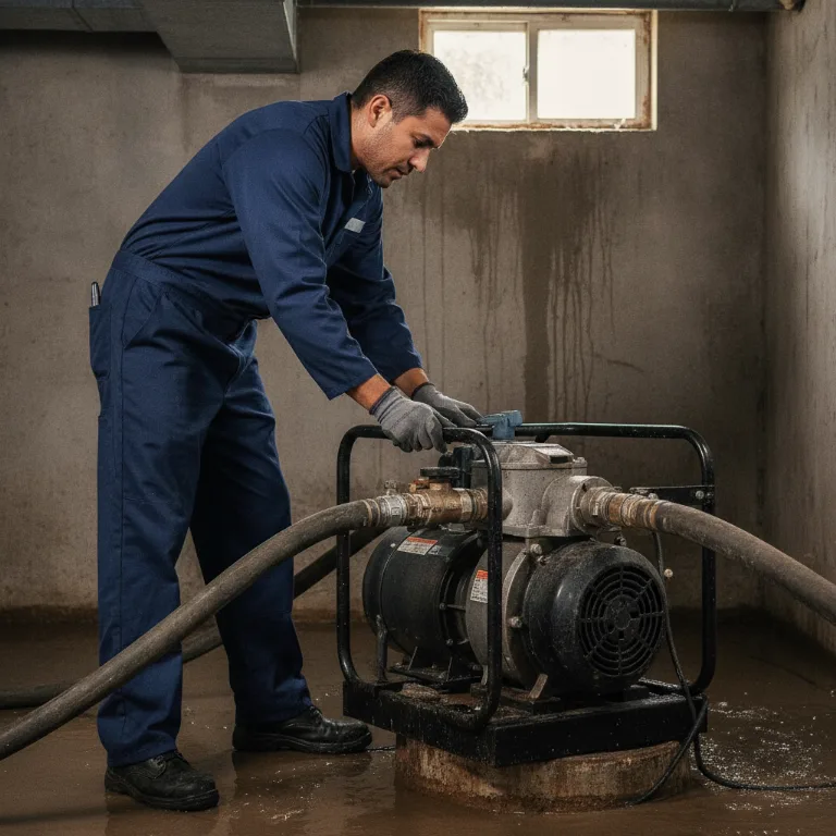 Achique Sótano servicio en Reynosa